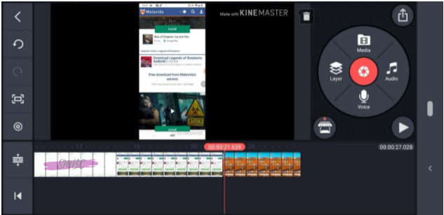 KineMaster Aplikasi Video Hot Bokeh